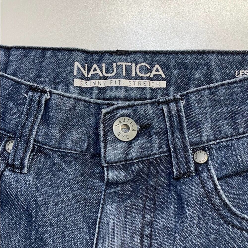 NAUTICA Girls 10 Skinny Stretch Blue Jeans